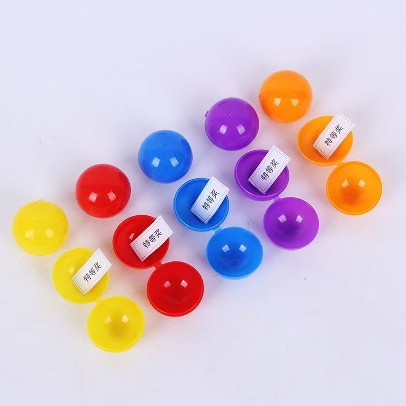 Party Games Egg - 50/100/200 قطعة من الأصداف الملونة المجوفة