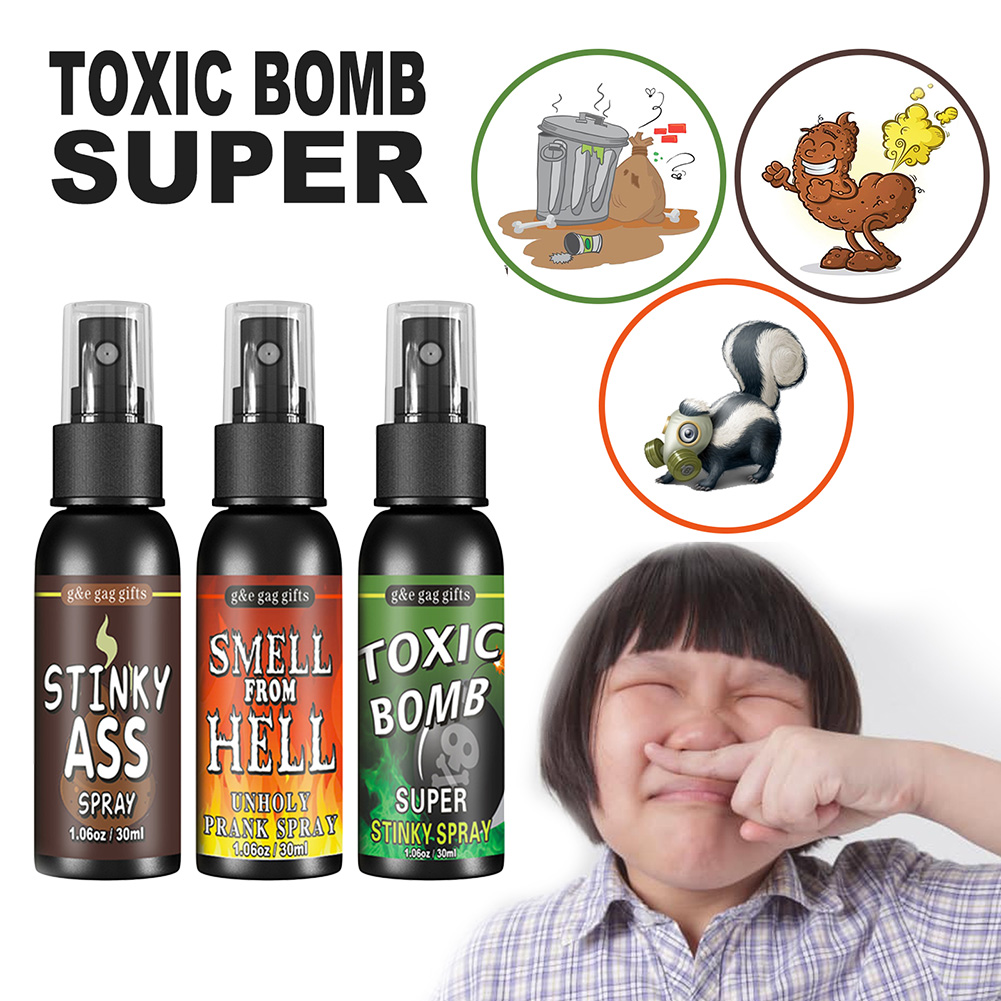 Party Games Bomb - بخاخ فارت سائل بلاستيكي للبالغين والأطفال