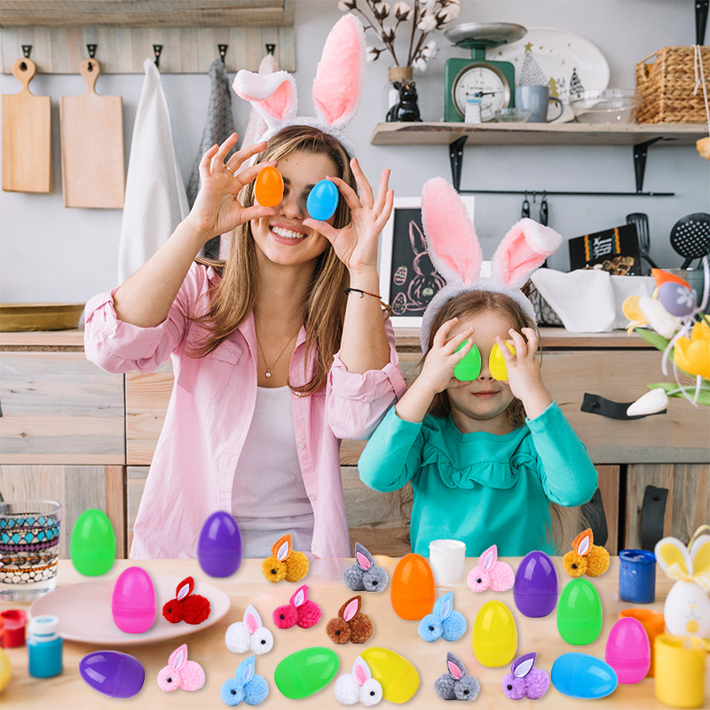 Party Games Egg - 24 قطعة بيض عيد الفصح اللطيف