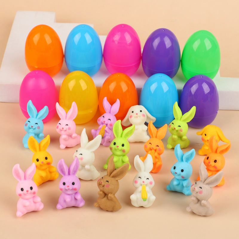 24 قطعة بيض عيد الفصح مع شكل أ - مراجعة Party Games Egg وسعره