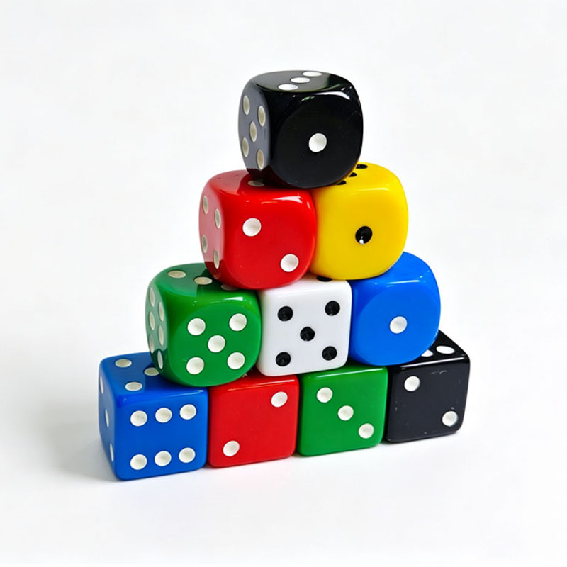 5 قطع، نرد كبير الحجم، 25 ملم، - مراجعة Party Games For 17 Year Olds وسعره