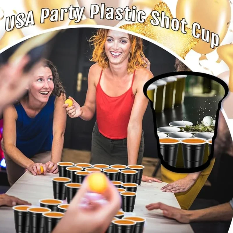 50-200 قطعة من أكواب الشوت الب - مراجعة Party Games Egg وسعره