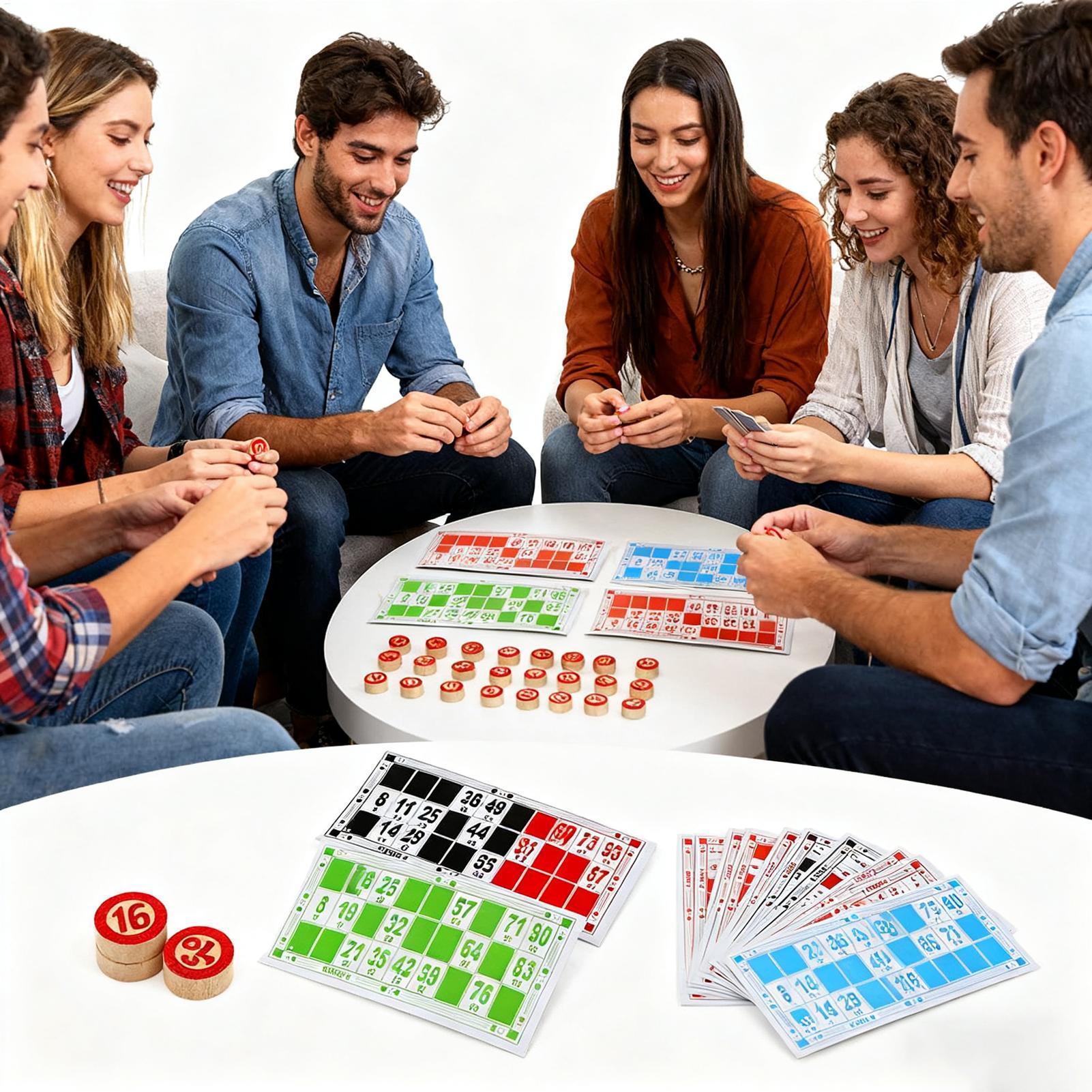 مجموعة ألعاب البنغو الخشبية ال - مراجعة Party Games Bingo وسعره