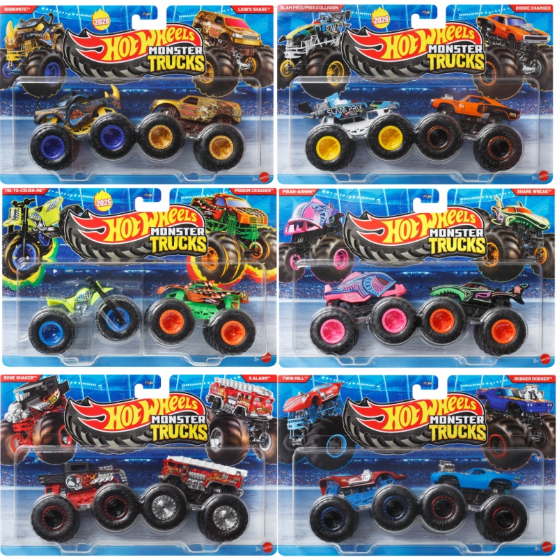 2026 هوت ويلز مونستر تراكز Fyj - مراجعة Hot Wheels Car Monster Trucks وسعره