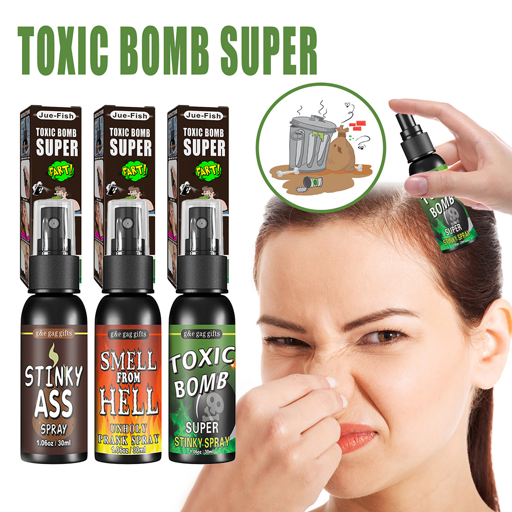 بخاخ فارت سائل بلاستيكي للبالغ - مراجعة Party Games Bomb وسعره