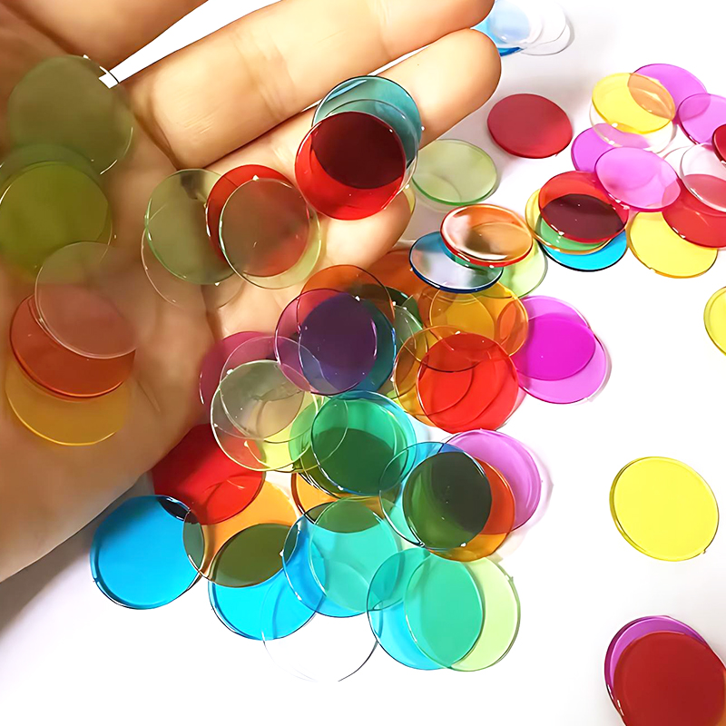 100/200 قطعة 19 مللي متر جولة  - مراجعة Party Games Bingo وسعره