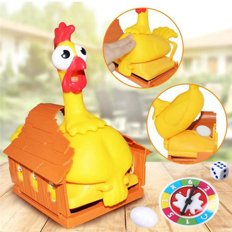 مضحك محظوظ الدجاج وضع البيض ال - مراجعة Party Games Egg وسعره