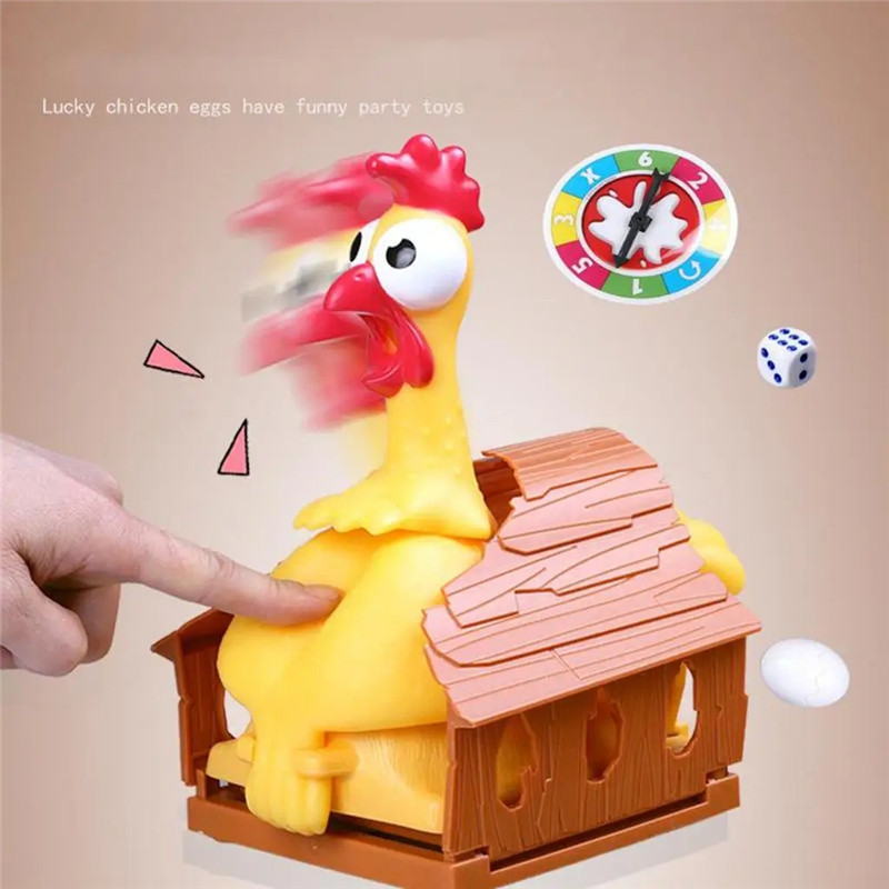 مضحك محظوظ الدجاج وضع البيض ال - مراجعة Party Games Egg وسعره