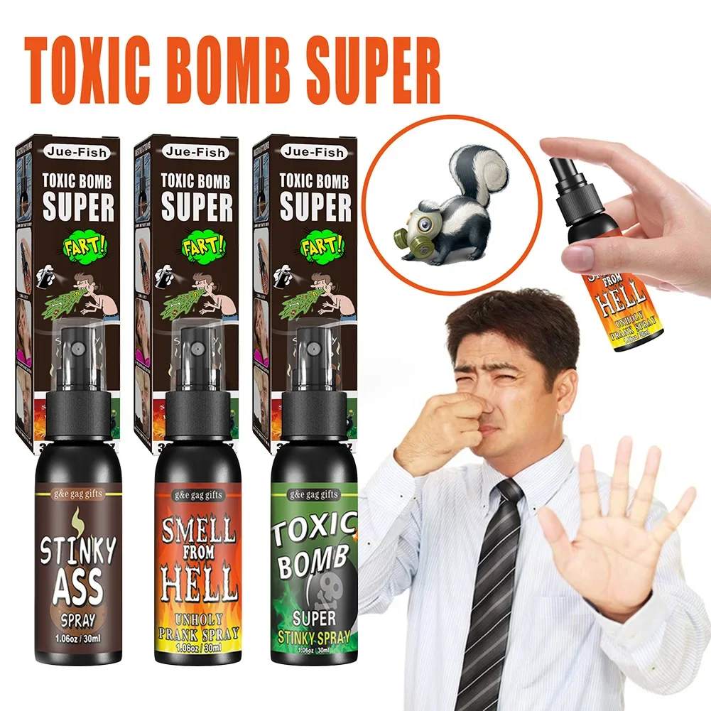 30 مللي ضرطة الكمامة رذاذ المز - مراجعة Party Games Bomb وسعره