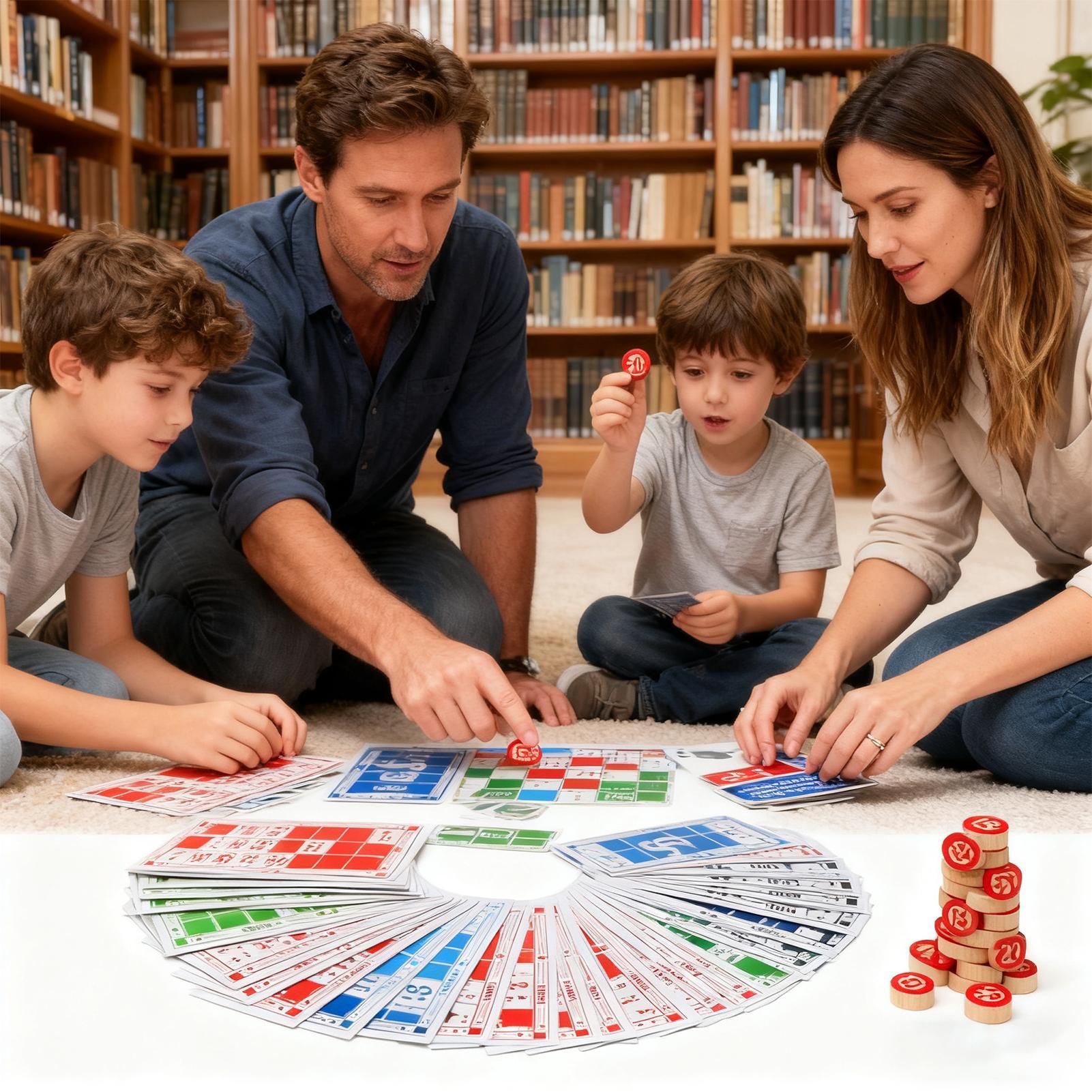 مجموعة ألعاب بينجو الخشبية الم - مراجعة Party Games Bingo وسعره